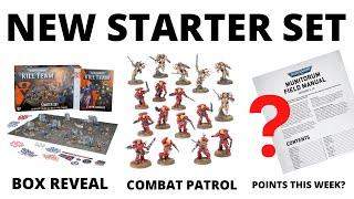 New Box Set Reveal, Combat Patrol going live, 40K Points This Week? Warhammer Reveals + Releases