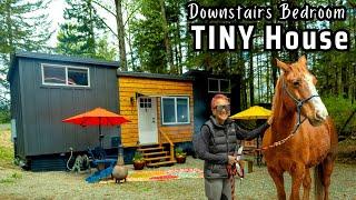 She Bought a Tiny House to Live Near Her Horses!