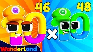 Wonderland Numberblocks: Couting BIG NUMBERS | GROUNDING | Learn to count  Mathematics Correctly #4