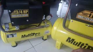 apasih perbedaan nya mesin kompresor 1 hp dan 3/4 hp atau 0,75 hp