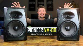 Best 8" Studio Monitors in 2021?? - Pioneer DJ VM-80 Studio Monitors (Unboxing & Review)