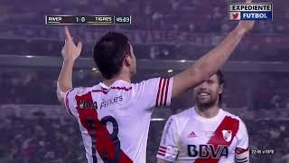 Gol de Lucas Alario a Tigres en la Final de la Copa Libertadores 2015 (HD)