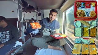 Secunderabad Rajdhani Express Train Journey in 3rd AC *IRCTC Food Review* 