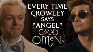 Every Time Crowley Calls Aziraphale "Angel" | Good Omens #Shorts