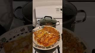 Susie Gonzalez  I Cook enchiladas and rice for Lunch .March 6, 2021