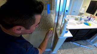 How to Frost Glass Shower Doors