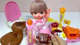 [Toy asmr]Potty training Toy AsmrPooping Toy 밥먹이고 배변훈련장난감