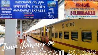 Hubballi - Vijayawada Amaravati Express [17226] Train Journey