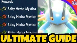 7 Star Swampert HERBA MYSTICA Guide for Pokemon Scarlet & Violet