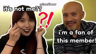 mina's mom and dad stan this member (spoiler alert: it's not mina)