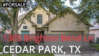 1305 Brighton Bend Lane, Cedar Park | Central Metro Realty