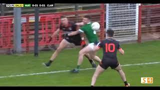 JACK CONLON POINT FROM TIGHT ANGLE - CLANN EIREANN V NEWBRIDGE 2024 ULSTER CLUB GAA