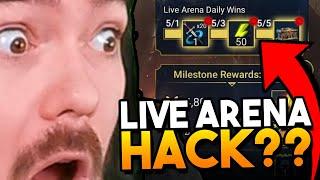 Live Arena HACK?!? Get Your Wins STRESS FREE?? | Raid: Shadow Legends
