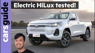 Toyota HiLux EV review: Revo electric ute / pick-up concept previews future Ford Ranger PHEV rival