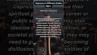 Neptune in Capricorn,