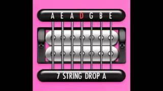 Perfect Guitar Tuner (7 String Drop A = A E A D G B E)