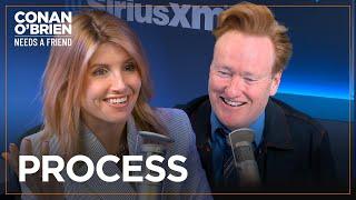 Sharon Horgan & Conan Compare Their Writing Process | Conan O'Brien Needs A Friend