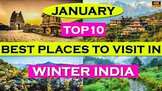 10 Best Places To Visit In January In India | January winter Destination #january