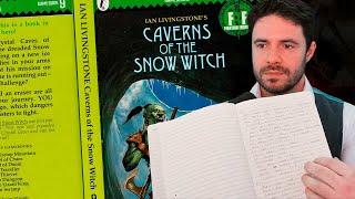 Josh Strife Hayes Plays 'Caverns of the Snow Witch' - Fighting Fantasy Adventure Book