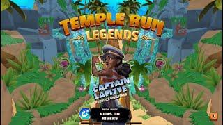 Temple Run Legends Gameplay Temple Run Legends New Character  Captain Lafitte  Unlocked