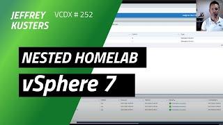 VMware vSphere 7 Nested Homelab Networking Video Tutorial