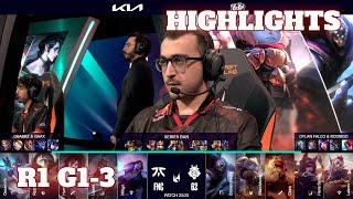 FNC vs G2 - Game 3 Highlights | Round 1 LEC Spring 2025 Playoffs | Fnatic vs G2 Esports G3