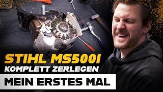 SPRINGT SIE WIEDER AN??? - STIHL MS 500i auseinanderbauen