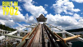 World's Oldest Coaster - Leap the Dips POV, Altoona, PA