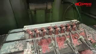 The making of Express copper tips for roofer soldering irons