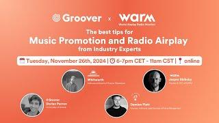 Webinar - Best Music Promotion & Radio Airplay Tips from Industry Experts