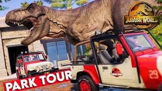 John Hammond's Jurassic Park 1993 | Jurassic World Evolution 2 Park Tour