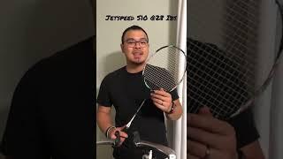 Badminton Sound Check - Victor Jetspeed S10 28 lbs BG 80 Power