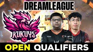 ARMEL & YOWE IN SEA OPEN QUALIFIERS !! NEW TEAM KUKUYS DREAMLEAGUE S25 SEA DOTA 2