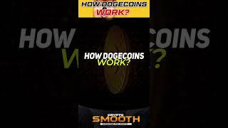 How DOGE coins Work #shorts #dogecoin #crypto