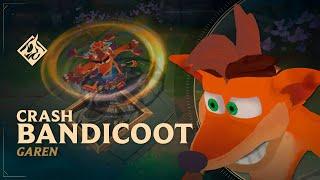 Crash Bandicoot Garen  ​​​| RuneForge—LoL Custom Skins