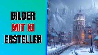 BILDER KOSTENLOS mit KI erstellen | NightCafe Tutorial Deutsch