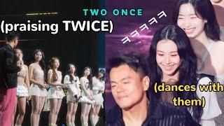 jyp had only this one request when twice debuted (ft. twice clowning jyp) 