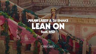 Major Lazer & DJ Snake - Lean On (feat. MØ) [Official Pop-Up Video]