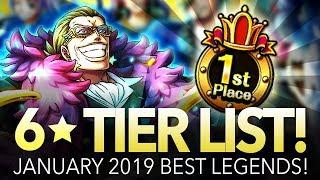 GLOBAL TIER LIST! New Year, New Tier List! 2019 Begins! (ONE PIECE Treasure Cruise)