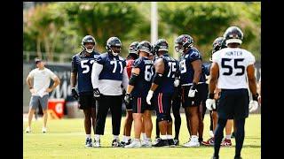 What does new Center Jake Andrews Provide to the Texans?