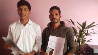 Two young man signing thier work contract with our best manpower company in Kathmandu #india #nepal