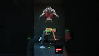 اجرای صحیح حرکتِ زیر بغل دمبل تک خم  #shorts #workout #آموزش #فیتنس #fitnesstrainer