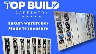 Made to measure Luxury Replacement Wardrobe doors  UK Delivery  www.topbuildcarpentry.co.uk