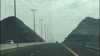 Beautiful Khor Fakkan hills.