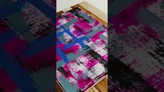 Beyond The Blue of Depth and Contrast / Abstract Painting Techniques