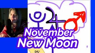 INTENSE November 1, 2024 New Moon in Scorpioastrology today!