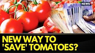 Tomato Price Increase | Street Vendor In Karnataka Puts CCTV Camera On Tomato | Tomato Price Hike