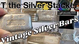 Talking VINTAGE SILVER BARS with YouTube's Silver Bar Stacker