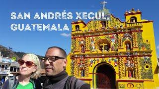 SAN ANDRÉS XECUL, GUATEMALA | Colorful Church | GUATEMALAN MIRADOR | Capilla del Calvario