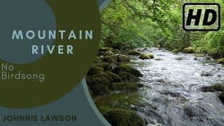 1 Hour Forest River Water Sounds - Relaxing Mountain Stream Waterfall Sound - Sleeping & Meditation